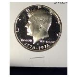 1976 S Silver Proof Kennedy Half Coin