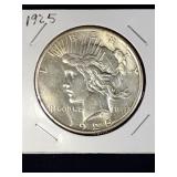 1925 Peace Dollar Coin