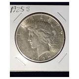 1925 S Peace Dollar Coin