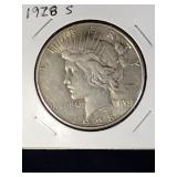 1928 S Peace Dollar Coin
