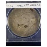 1832 Hawaii Dollar Commemorative Coin