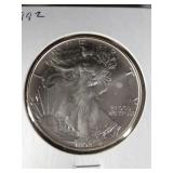 1992 American Silver Eagle Coin