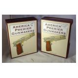 2 American Premier Gunmakers Books-sets of 4