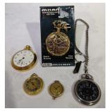 Five Pocket Watches