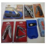 Various Knives- Two- 4 inch Guidsman lockback