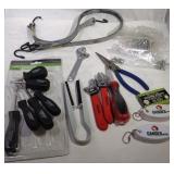 Tools-6 pc Pittsburgh tools, 3 adjustable wrenches