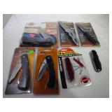 Knives-two-3 inch Guidsman folding knife, 4 inch