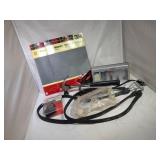 Goggles, Bungee Cords, Battery Charger