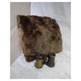 Mink Muff and Opera Glasses