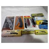 5 Mini Knives, 2 Utility Knives