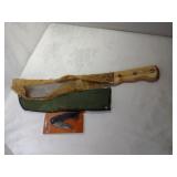 17 1/2in Knife and Pocket Knife