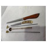 Percolator Part, 2 Vintage Cabob Scewers