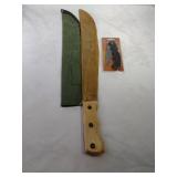 17 1/2in Knife and Pocket Knife