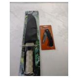 8in Hunting/Survival Knife and Pocket Knife