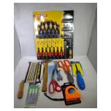 Fuller 53 Screwdriver Set, Shears, 5pc Wrench Set