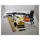 C Hook, Flashlight, Tape Measure, Wiper Blade
