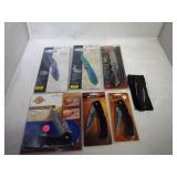 7 Pocket Knives Various Sizes