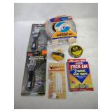 2 Glue Mouse Traps, Insulation Tape, Lock & Key