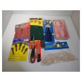 Goggles, Electricians Pliers, Lock w/ keys