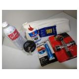 5 Microfiber Cloths, Sea Foam, Exrafine Graphite,