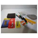 Strait-Line Chalk Line Reel, Screwdrivers, Screws,