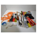 Tools: Paint Can Spray Holder, Screwdrivers Chisel