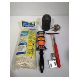 Back Scratcher, Nylon Rope, 250 Ft Line Reel