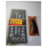 Fuller 40-Piece Socket Set & Pocket Knife