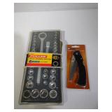 Fuller 40-Piece Socket Set & Pocket Knife