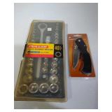 Fuller 40-Piece Socket Set & Pocket Knife