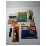 Knives- 5 Pocket Knives, 2 Multi-tools