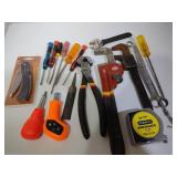 Pliers, Wrenches, Screwdrivers, Pocket Knife, etc.