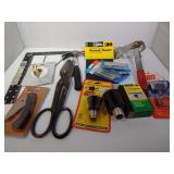Tools: Tin Snips, hammer, Sanding Sponge,