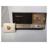 Vintage Magnavox Radio and Vintage Cigarettes