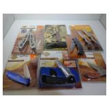 5 Pocket Knives, 2 Multi-tools