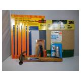 9 Packs of Sandpaper, Battery Cleaning Brush