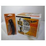 150 Watt Halogen Light and Pocket Knife