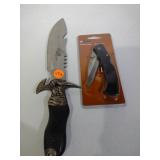 7 1/2in Rhino Knife and Pocket Knife