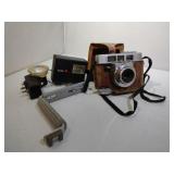 Vintage Kodak Camera With Accessories