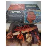 5 Size 33 Records Including  The Statler Brothers