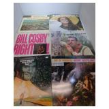 6 Size 33 Records Including Bill Cosby