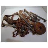 Various Old Metal Pieces