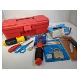 Screwdrivers, Tool Box Pocket Knife and Screws