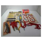 Pocket Knife, Various Sizes of Stage Hooks