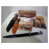 3 Pocket Knives Various Sizes