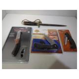 3 Pocket Knives and ???