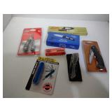 2 Mini Pocket Knives, 71/4in Boot Knife