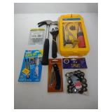 Screwdriver Set, Super Glue, Screws