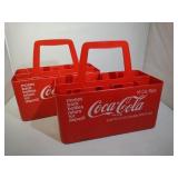 Two 8 Bottle Coca-Cola Holder