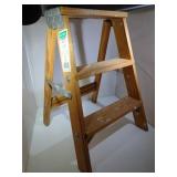 3 Step Wooden Ladder